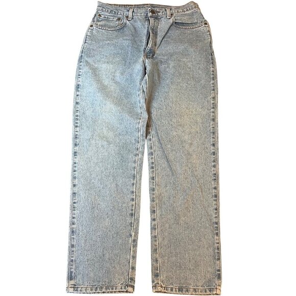 Vintage Mens BCC Blues Light Wash High-Waisted Denim Jeans 33x30 - Picture 6 of 14